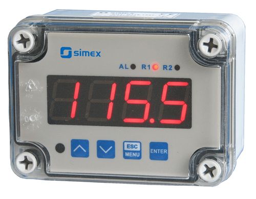 Indicatore di processo - SRT-N118 series - SIMEX Sp. z o.o. - di temperatura / digitale / LED