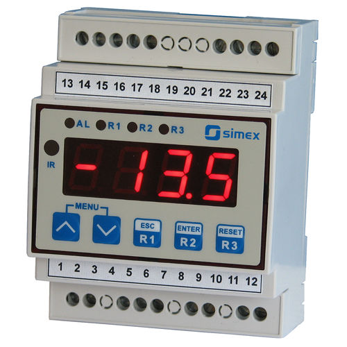 Indicatore di processo - SRT-L70 series - SIMEX Sp. z o.o. - di temperatura / digitale / LED