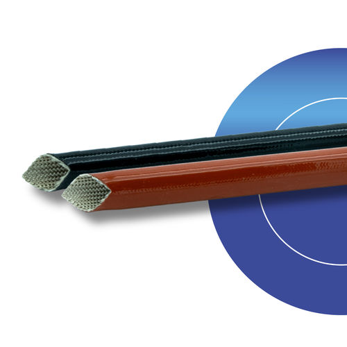 Guaina rivestita di silicone - SCS UL - FAVIER GROUP - di protezione termica / isolante / intrecciata