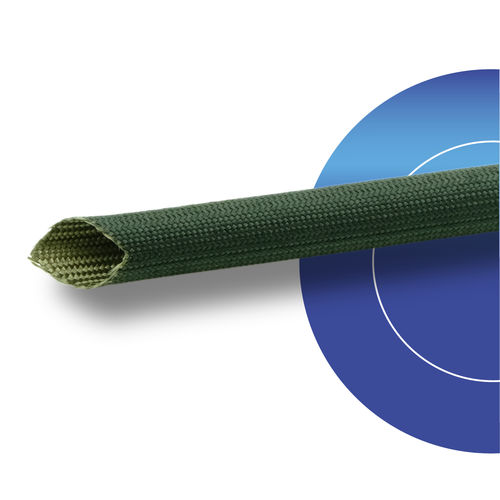 Guaina di protezione termica - 21F1 UL - FAVIER GROUP - intrecciata / per cavi elettrici / fibra di vetro