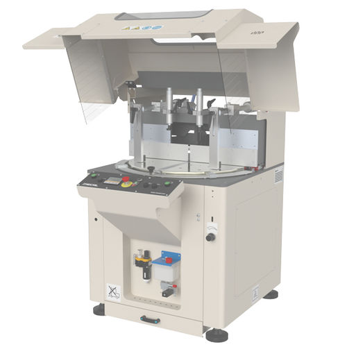 Troncatrice angolare - AS 600 TOP FACTORY DIGIT (MQL) - MECAL - per alluminio / per PVC / monotesta