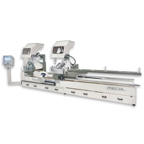 Troncatrice a due teste per PVC - SW 553-R REVERSE GARDA - MECAL - per alluminio