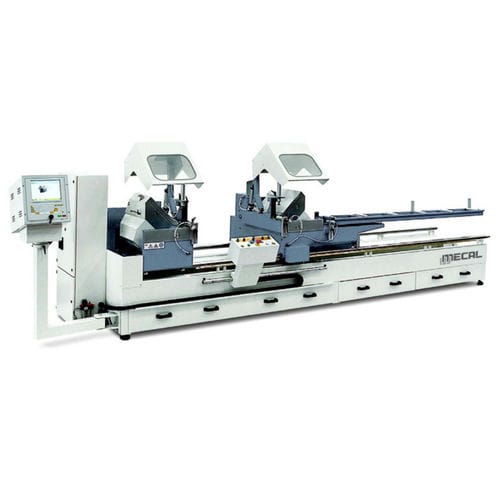 Troncatrice a due teste per plastica - SW 453 ARGUS-3 - MECAL - per alluminio