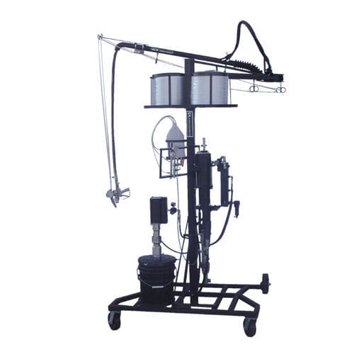 Macchina a spruzzo simultaneo a basse emissioni - RC42S series - GS Manufacturing - bassa pressione