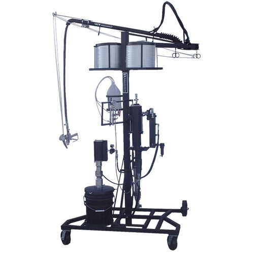 Macchina a spruzzo simultaneo a basse emissioni - RC42SF series - GS Manufacturing - bassa pressione