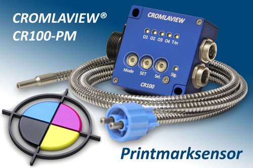 Sensore di marcatura colore fotoelettrico - CROMLAVIEW ® CR100 PM - ASTECH Angewandte Sensortechnik GmbH