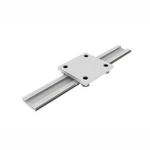 Guida lineare a rotelle - AG series - C.T.S. - regolabile / per carichi pesanti / in alluminio