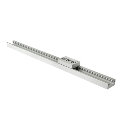 Guida lineare a rotelle - CI series - C.T.S. - 65 mm / compatta / regolabile