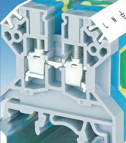 Morsetto componibile su guida DIN - CT series - Connectwell Industries - passante
