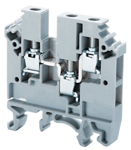 Morsetto componibile su guida DIN - CMC series - Connectwell Industries - con connessione a vite
