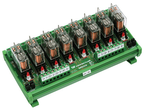 Modulo relè elettromeccanico - 110 - 230 V, 5 - 10 A | IMRE1SS series - Connectwell Industries