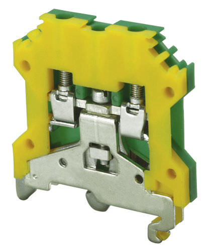 Morsetto componibile su guida DIN - CGT series - Connectwell Industries - con connessione a vite / di messa a terra
