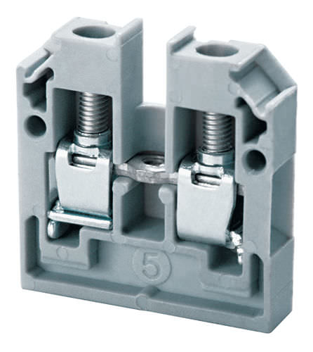 Morsetto componibile da montare su pannello - CMB4 - Connectwell Industries - con connessione a vite / in miniatura