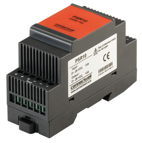 Modulo di ridondanza DC a commutazione - 24 V, 10 A | PSR10 - Connectwell Industries - per alimentazioni elettriche DC
