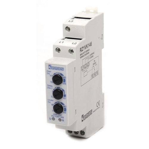 Protezione Da Sovratensione E Sottotensione Regolabile Su Guida DIN DC - Foto 12