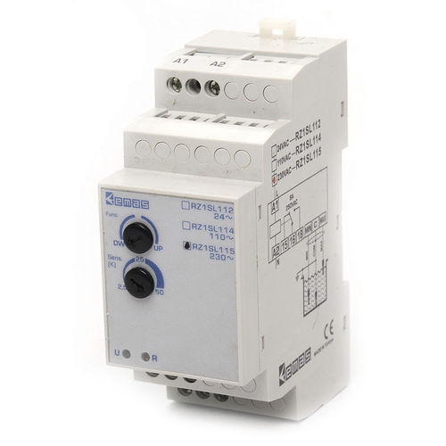 Relè di controllo di livello - RZ1SL series - EMAS - AC/DC / monofase / su guida DIN