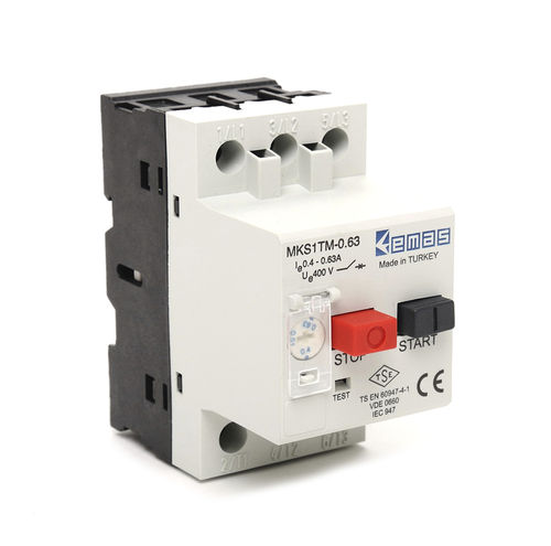 Interruttore Miniatura Guida DIN GV2-ME05C - Protezione Sovraccarico Per Impianti Industriali Interruttore Motore