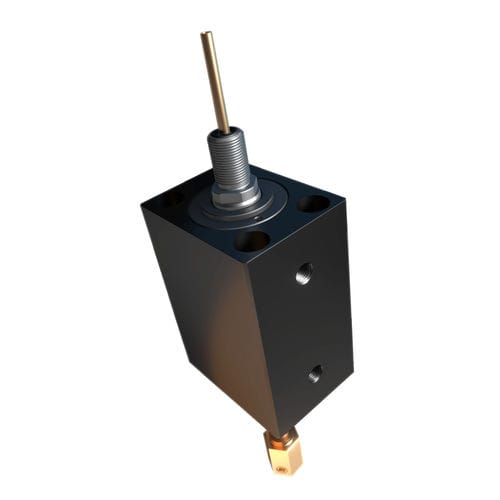 Cilindro idraulico - V450 CP - VEGA SRL - a doppio stelo / in acciaio / in alluminio