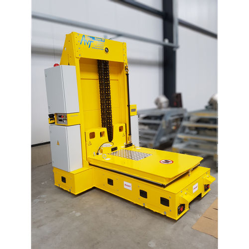 Carrello automotore a batteria - ACTEMIUM - a 2 assi / per carichi pesanti / idraulico