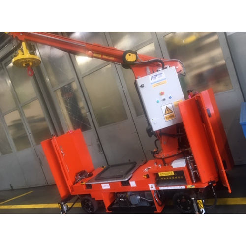 Carrello automotore elettrico - ACTEMIUM - a 2 assi / per carichi pesanti / idraulico