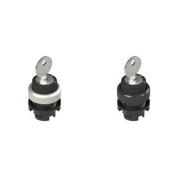 Pulsante a chiave - E2 SC Series - Pizzato Elettrica - di selezione / IP67 / IP69K