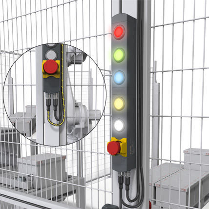 Pulsantiera a 6 pulsanti - BN  - Pizzato Elettrica - a 5 pulsanti / di automatizzazione / industriale