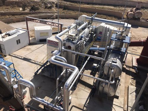 Generatore di vapore a gas naturale - BROX BOILER & BURNER COMPANY - a tubi d'acqua
