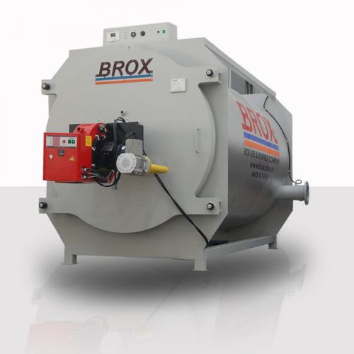 Caldaia ad acqua calda - BROX BOILER & BURNER COMPANY - orizzontale / industriale / a tre giri