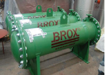 Scambiatore di calore a piastre e calandre - BROX BOILER & BURNER COMPANY - liquido/liquido / ad uso industriale