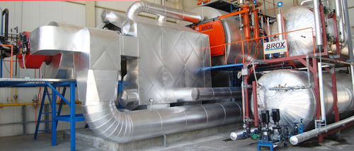 Caldaia a vapore - BROX BOILER & BURNER COMPANY - a combustibile solido / a carbone / a tubi d'acqua