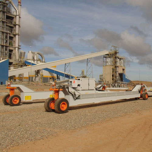 Carrello automotore a 2 assi - FBT 30 - CIMOLAI TECHNOLOGY - per cantiere
