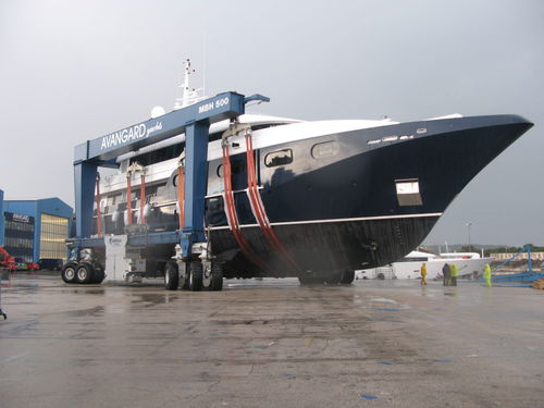 Gru a cavalletto mobile - MBH 500 - CIMOLAI TECHNOLOGY - da scaricamento navi