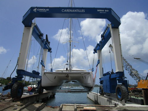Gru a cavalletto mobile - MBH 80 - CIMOLAI TECHNOLOGY - da scaricamento navi