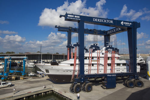 Gru a cavalletto mobile - MBH 900 - CIMOLAI TECHNOLOGY - da scaricamento navi
