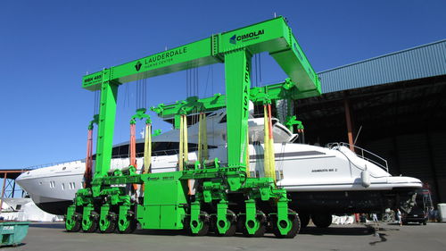 Travel lift per carichi pesanti - MBH485-1701 - CIMOLAI TECHNOLOGY - controllato a distanza