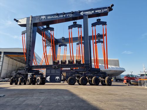 Gru a cavalletto mobile - MBH 1120 - CIMOLAI TECHNOLOGY - da scaricamento navi