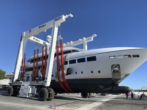 Gru a cavalletto mobile - MBH 300 - CIMOLAI TECHNOLOGY - da scaricamento navi