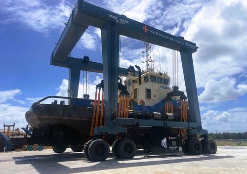 Gru a cavalletto mobile - MBH 440 - CIMOLAI TECHNOLOGY - da scaricamento navi