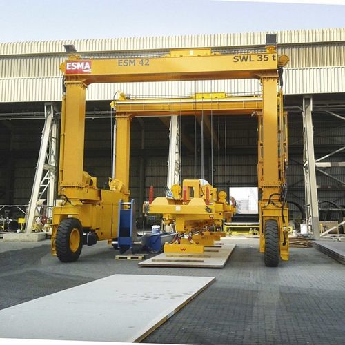 Carro cavaliere per movimentazione di lastre - MST 42 - CIMOLAI TECHNOLOGY - gommato