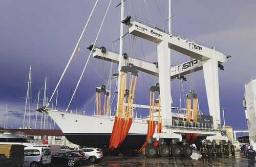 Gru a cavalletto mobile - MBH 1000 - CIMOLAI TECHNOLOGY - da scaricamento navi