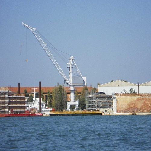 Gru su guida di scorrimento - RBC 20 - CIMOLAI TECHNOLOGY - con braccio / per applicazioni marine / di sollevamento