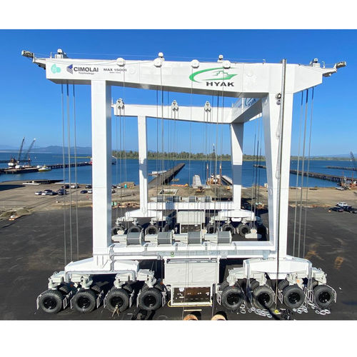 Travel lift completamente elettrico - MBH 1500 - CIMOLAI TECHNOLOGY - per carichi pesanti / controllato a distanza
