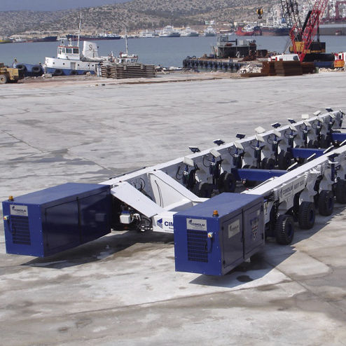 Carrello automotore più di 6 assi - MBT 300t - 3 - CIMOLAI TECHNOLOGY - per barca