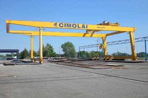 Gru a cavalletto su guida di scorrimento - RGC 1 - CIMOLAI TECHNOLOGY