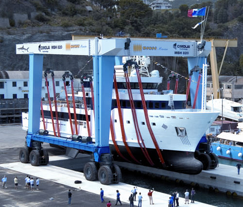 Travel lift per carichi pesanti - MBH 820 - 17 - CIMOLAI TECHNOLOGY