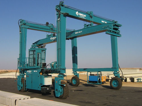 Gru a cavalletto gommata - MST 50 - 12 - CIMOLAI TECHNOLOGY