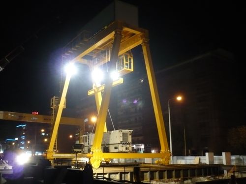 Gru a cavalletto su guida di scorrimento - RGC 52 - 8 - CIMOLAI TECHNOLOGY - per galleria