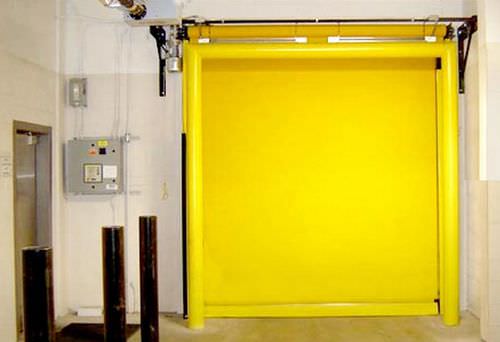 Porta ad avvolgimento - Wilcox Door Service Inc - per cella frigorifera / industriale / per congelatore