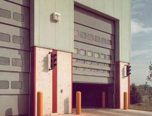 Porta ad impacchettamento - Multiplex - Wilcox Door Service Inc - da esterno / industriale / a prova di vento