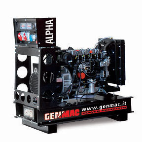 Gruppo elettrogeno diesel - ALPHA G30IO - GENMAC SRL - trifase / stazionario / 50 Hz
